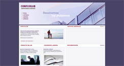 Desktop Screenshot of confijulab.com